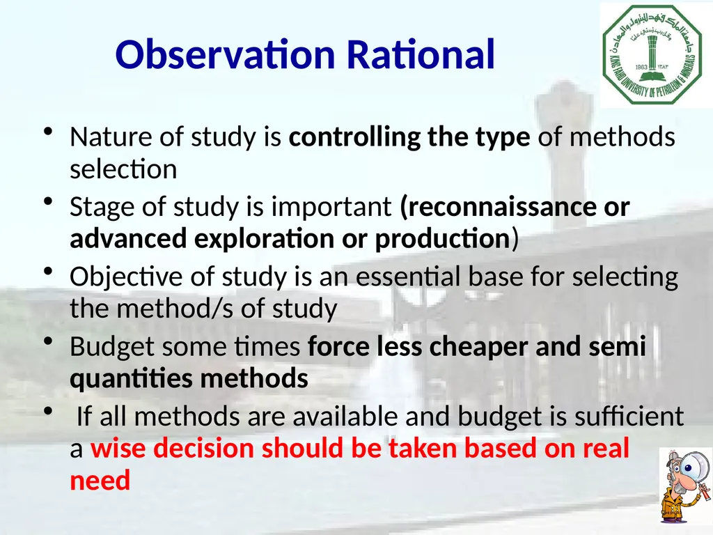 Importance of Methods’ Selection in the - slide 17 of 26