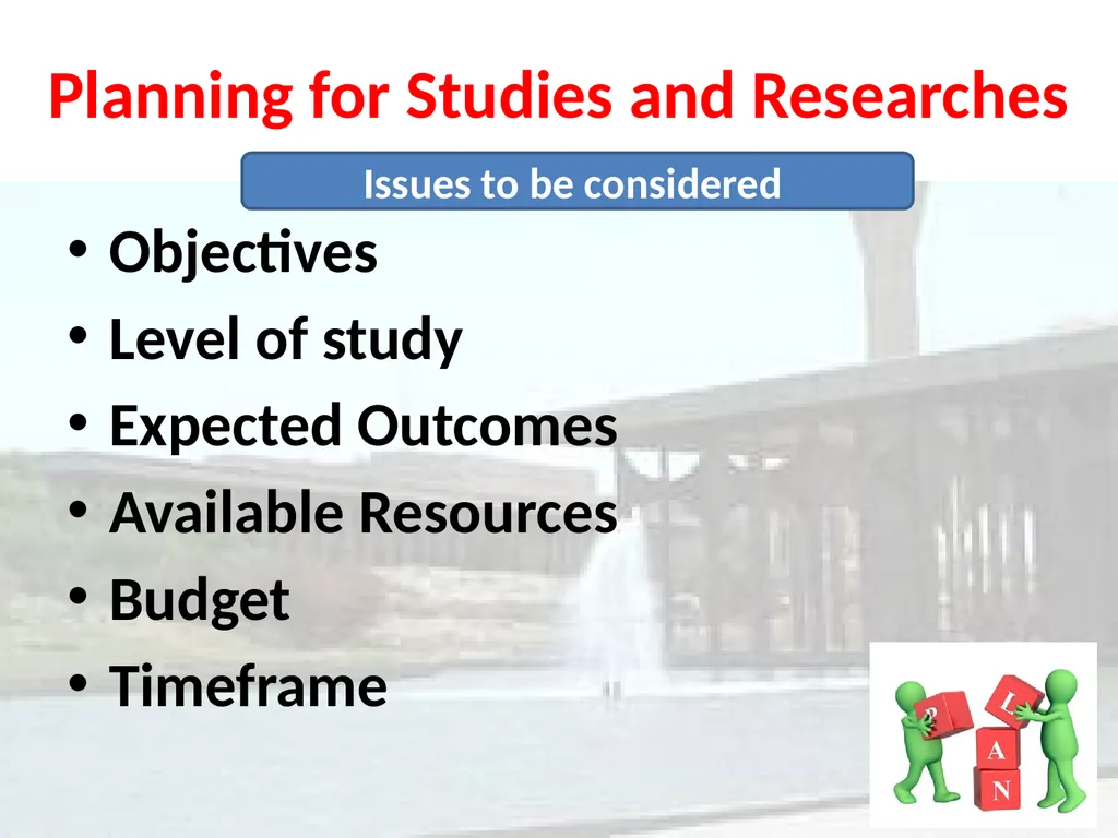 Importance of Methods’ Selection in the - slide 7 of 26