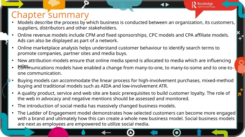 1 3 Chapter Digital models The business world is - slide 29 of 29