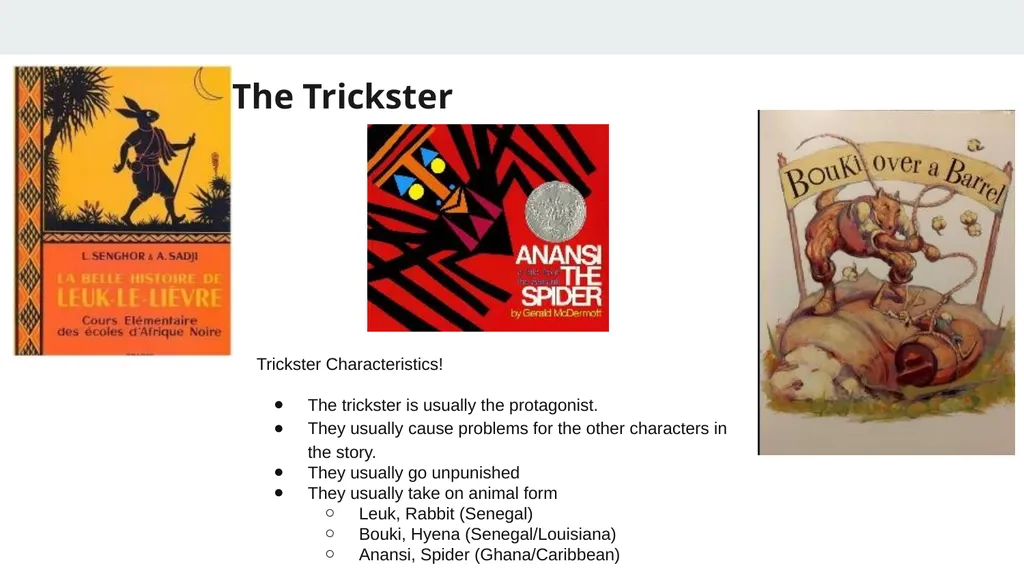 African Folklore: Anansi & Spider Man Dr. Soljour - slide 5 of 10