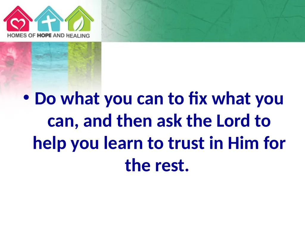 General Conference Women’s Ministries Department - slide 24 of 31