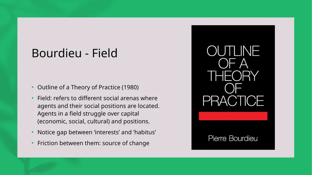 Structure Theories, Skills, Methods HI 9898 - MA - slide 12 of 25
