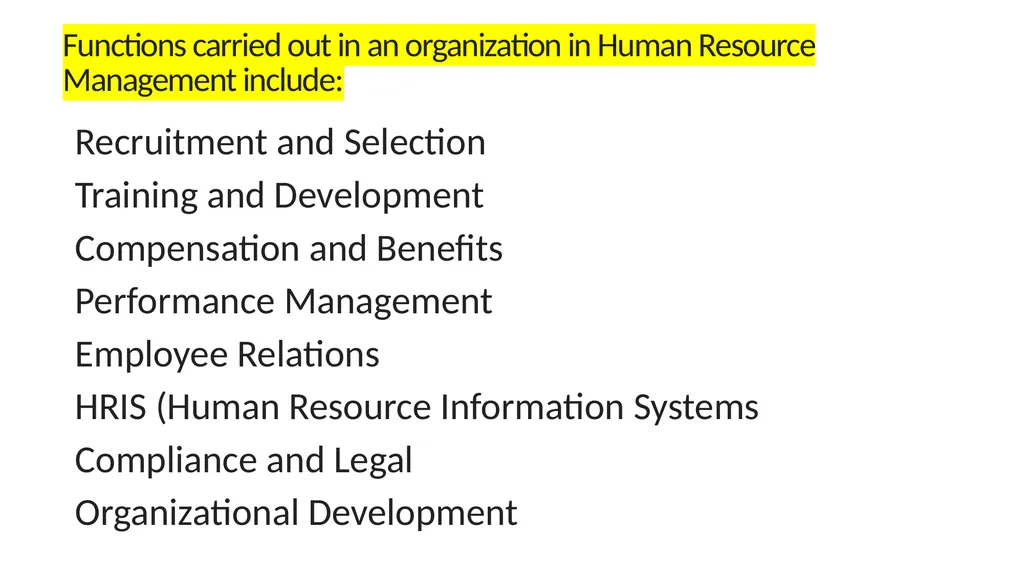Structure and the function of the organization - slide 3 of 13