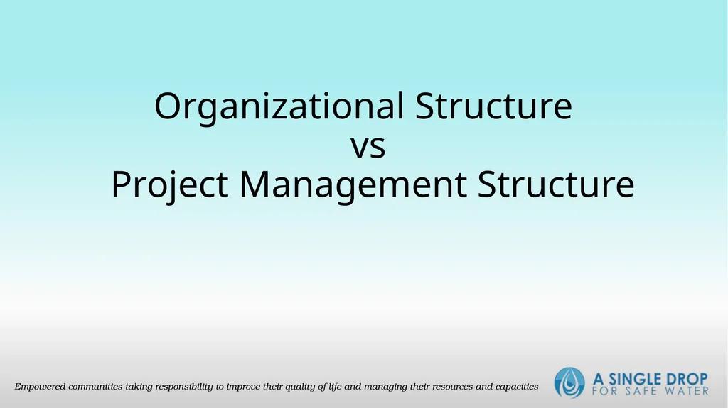 The Organization Organization a social arrangement - slide 12 of 15