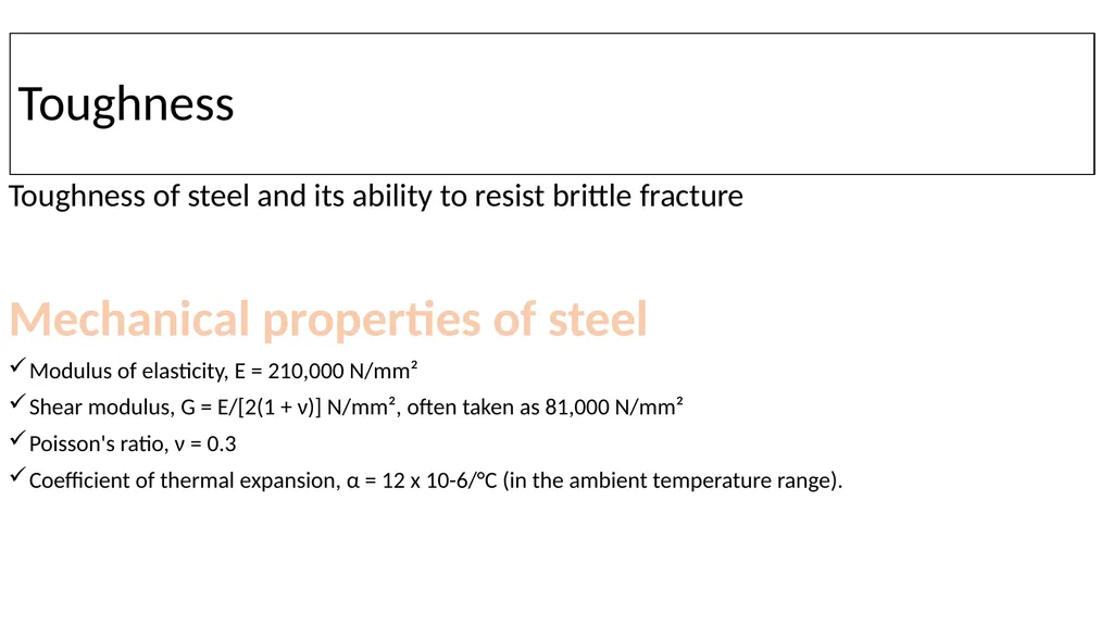 Properties & Section of Steel Presented by, Engr. - slide 5 of 8