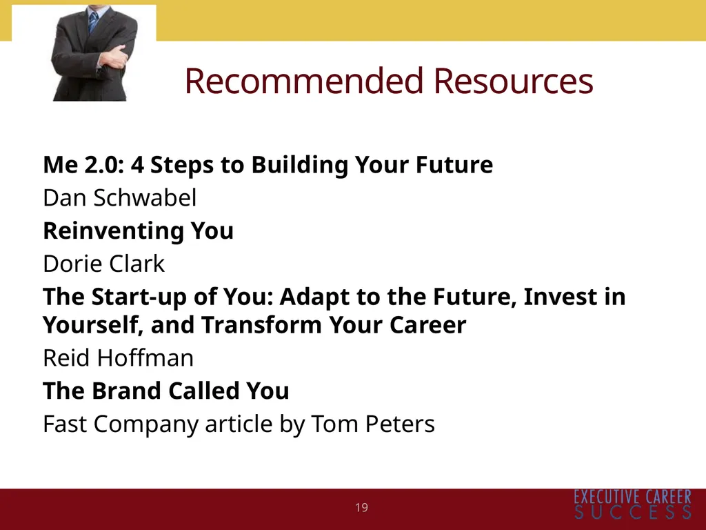 BUILDING AND MAXIMIZING YOUR PERSONAL BRAND Kim - slide 19 of 21