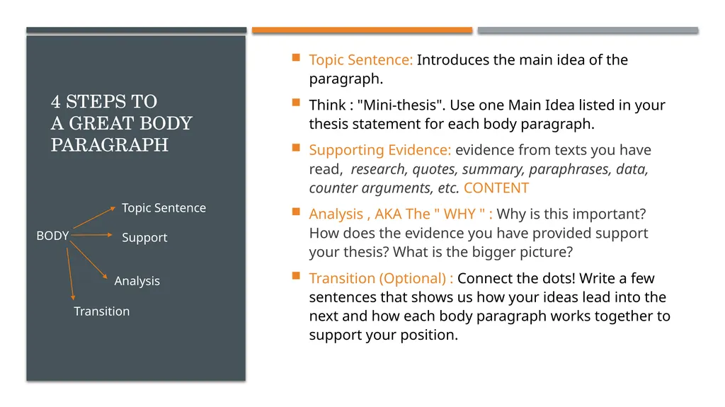 Surviving your final essay Part 1: Improving Essay - slide 6 of 26