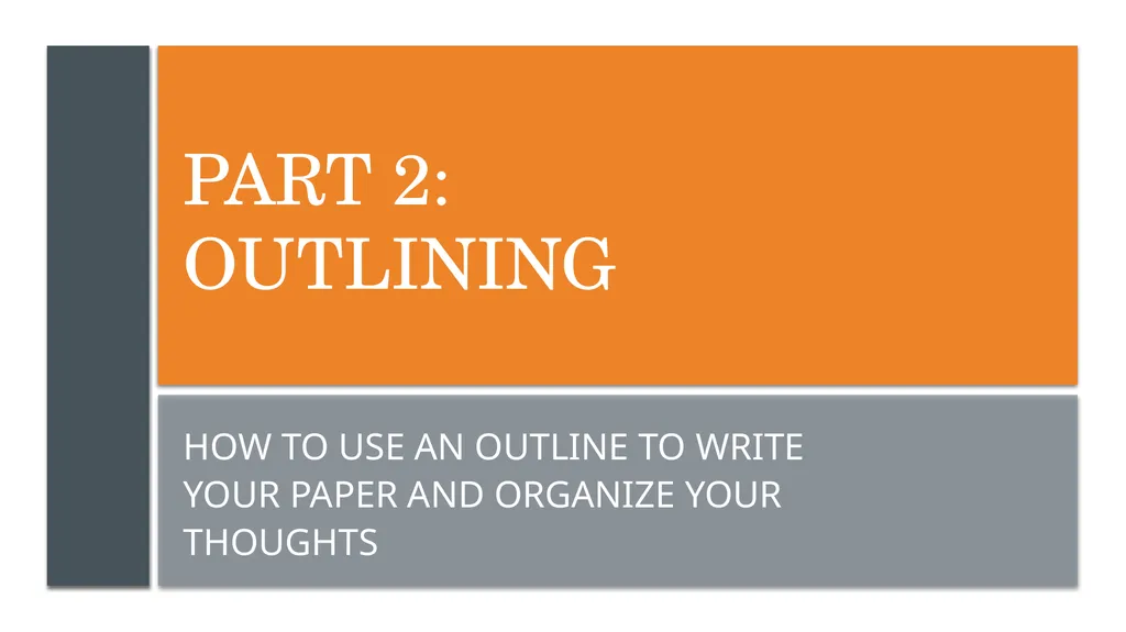 Surviving your final essay Part 1: Improving Essay - slide 11 of 26