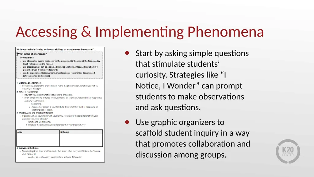 Science Phenomena for Virtual Learning Session - slide 10 of 13