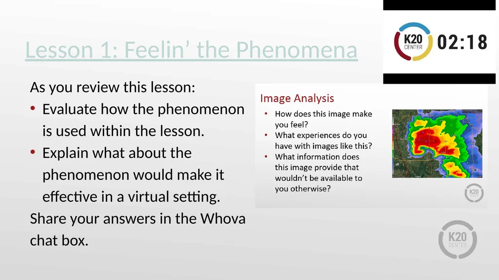 Science Phenomena for Virtual Learning Session - slide 5 of 13