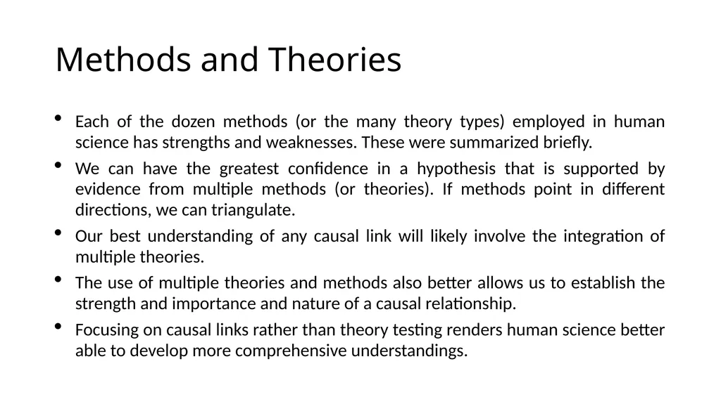 Integrating the Human Sciences Chapter 2 Some - slide 10 of 14