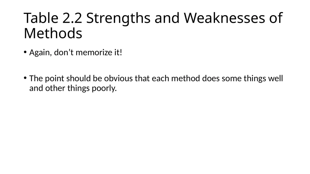 Integrating the Human Sciences Chapter 2 Some - slide 13 of 14