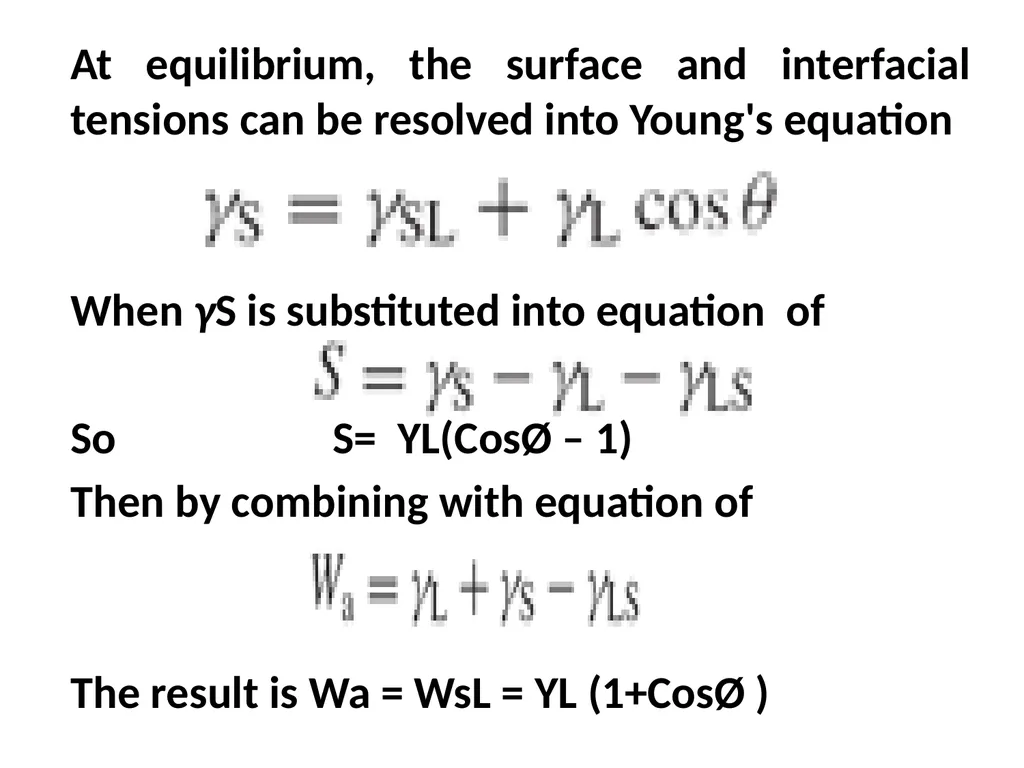 Interfacial Phenomena MARTIN’S PHYSICAL PHARMACY - slide 55 of 66