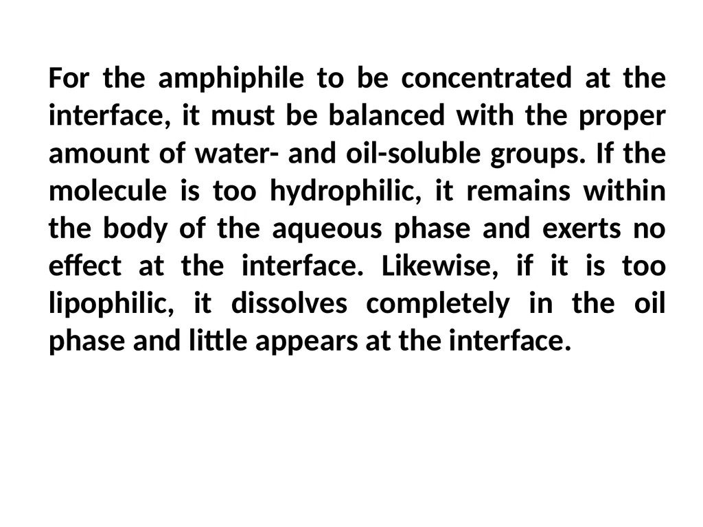 Interfacial Phenomena MARTIN’S PHYSICAL PHARMACY - slide 36 of 66