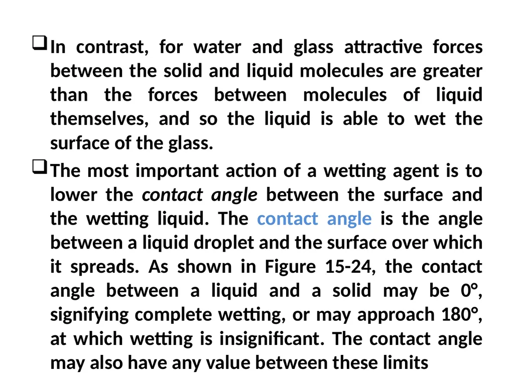 Interfacial Phenomena MARTIN’S PHYSICAL PHARMACY - slide 53 of 66
