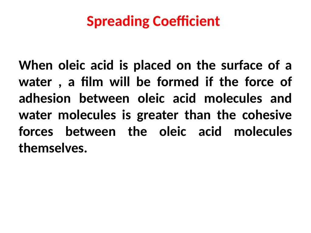 Interfacial Phenomena MARTIN’S PHYSICAL PHARMACY - slide 18 of 66