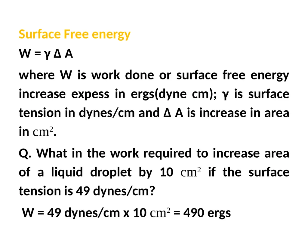 Interfacial Phenomena MARTIN’S PHYSICAL PHARMACY - slide 17 of 66