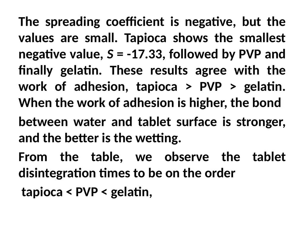 Interfacial Phenomena MARTIN’S PHYSICAL PHARMACY - slide 62 of 66