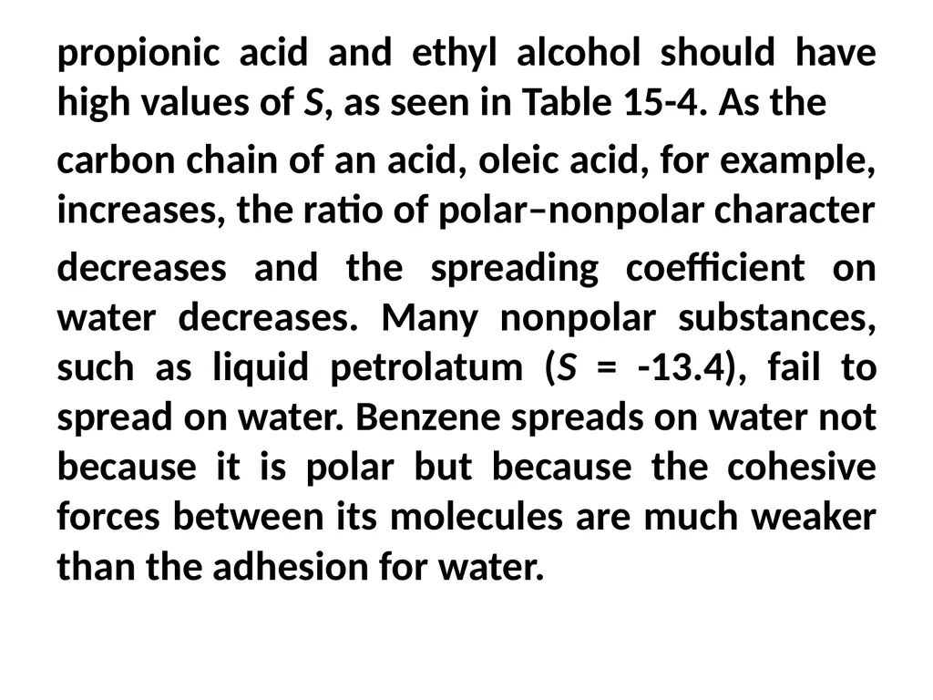 Interfacial Phenomena MARTIN’S PHYSICAL PHARMACY - slide 28 of 66