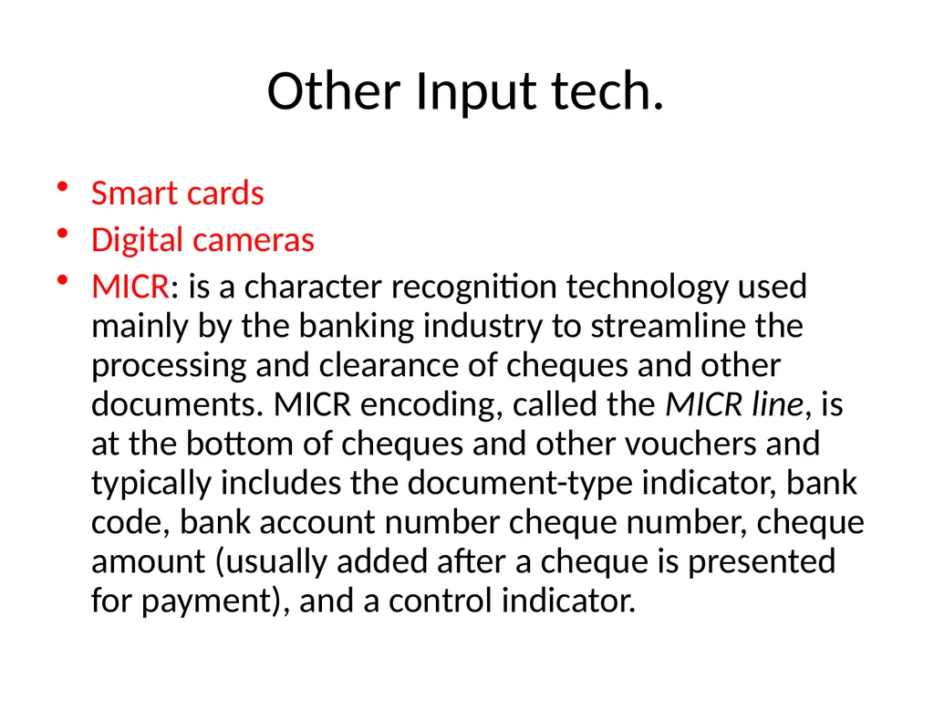 Peripherals It is the generic name given to all - slide 12 of 13