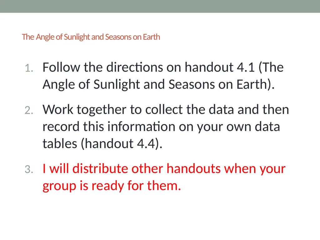 The sun’s effect on climate Lesson 4a Why Is It - slide 10 of 15