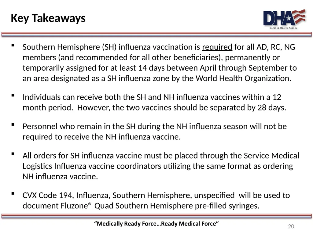 Home Study- Southern Hemisphere Influenza Vaccine - slide 20 of 23
