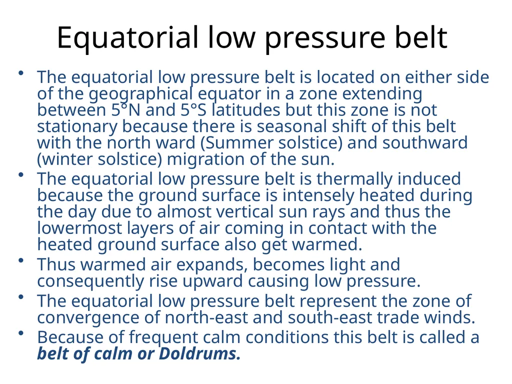 Horizontal Distribution of Air Pressure and - slide 5 of 7