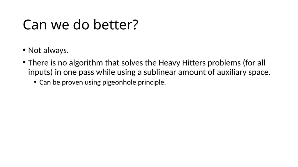 Stream Estimation 1: Count-Min Sketch Contd.. - slide 7 of 25
