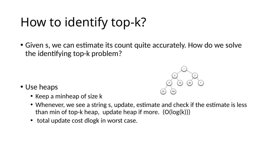 Stream Estimation 1: Count-Min Sketch Contd.. - slide 22 of 25