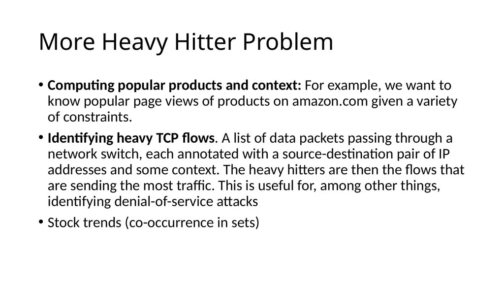 Stream Estimation 1: Count-Min Sketch Contd.. - slide 6 of 25