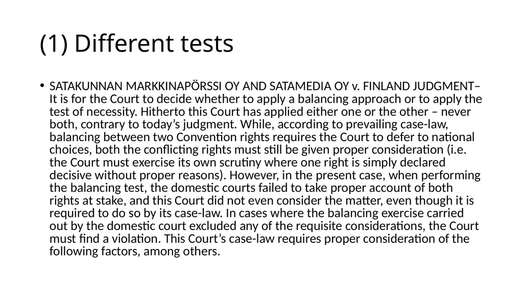 Necessary in a democratic society Bart van der - slide 17 of 36