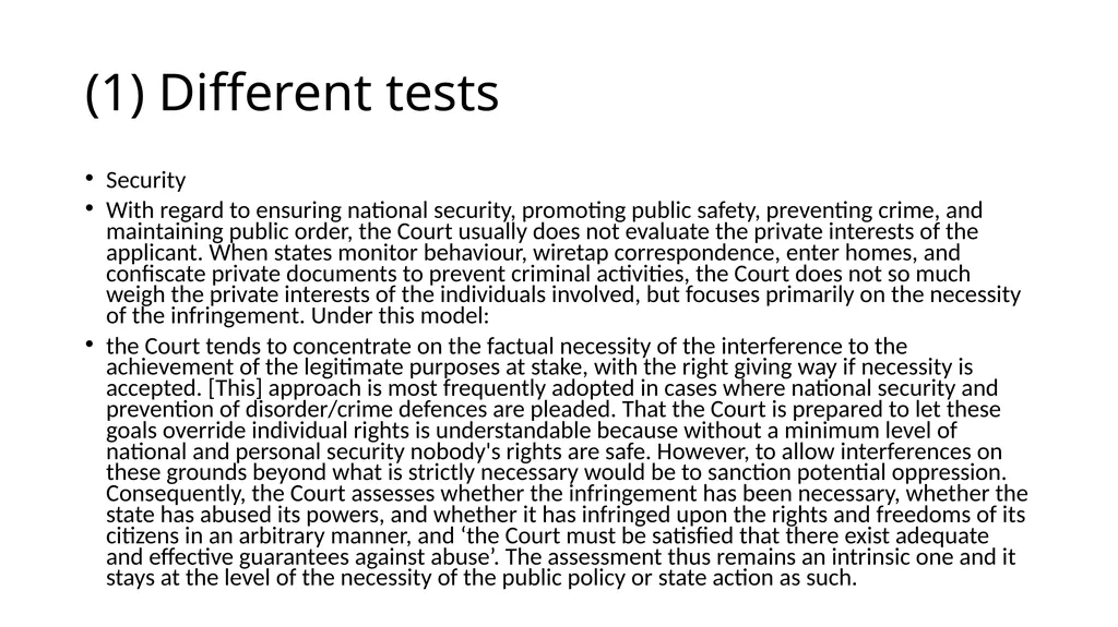 Necessary in a democratic society Bart van der - slide 6 of 36