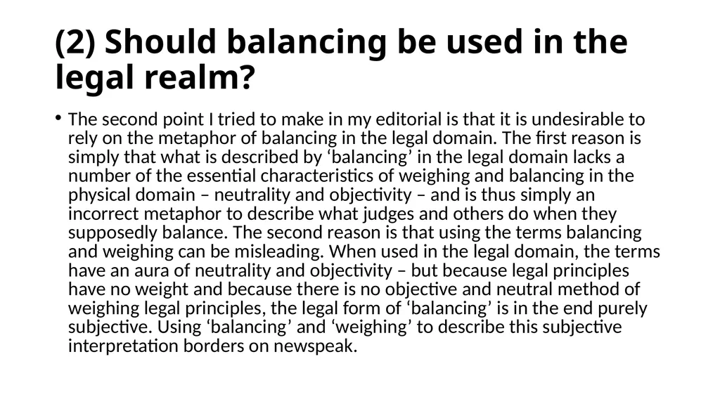 Necessary in a democratic society Bart van der - slide 22 of 36