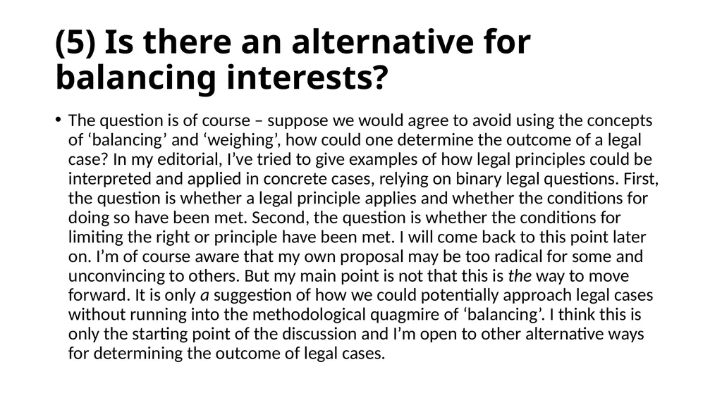Necessary in a democratic society Bart van der - slide 25 of 36