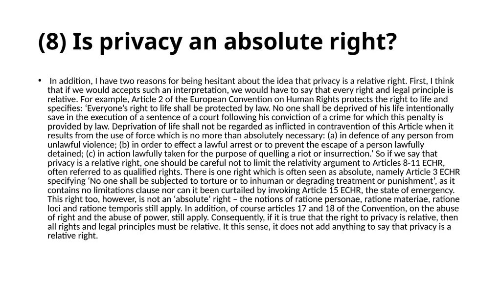 Necessary in a democratic society Bart van der - slide 30 of 36