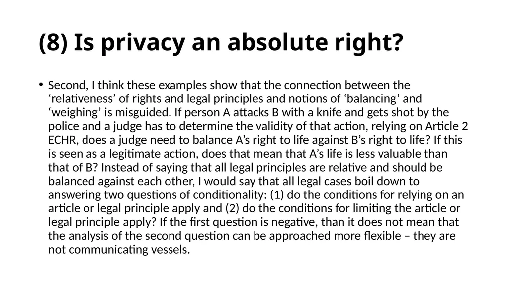 Necessary in a democratic society Bart van der - slide 31 of 36