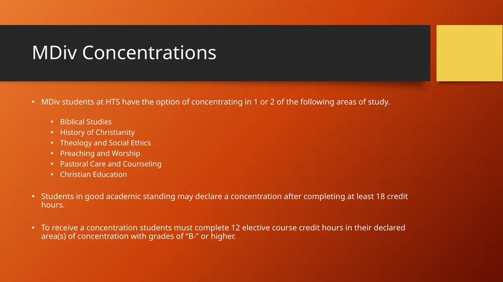 Master of Divinity (MDiv) Hood Theological - slide 15 of 18