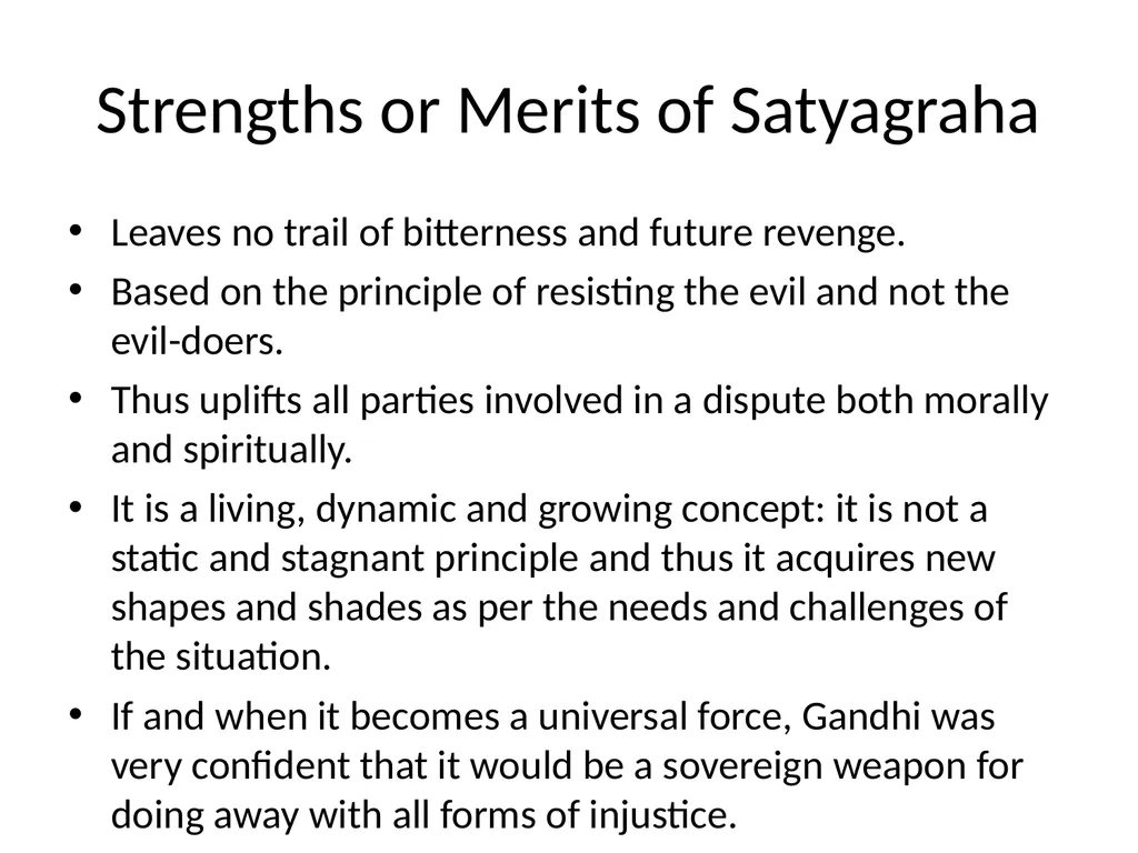 Satyagraha The Context: Gandhi’s deep emotional - slide 4 of 6