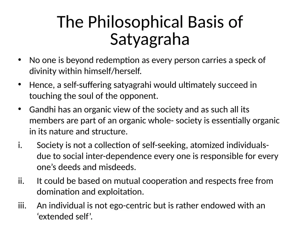 Satyagraha The Context: Gandhi’s deep emotional - slide 5 of 6
