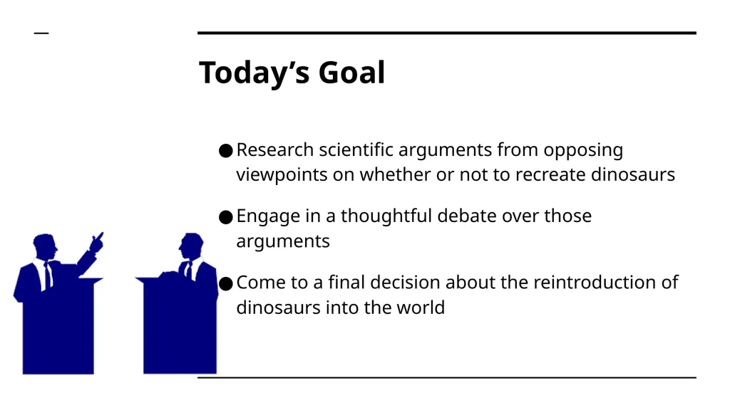 Case Study: Should Dinosaurs be “Cloned” from - slide 3 of 8