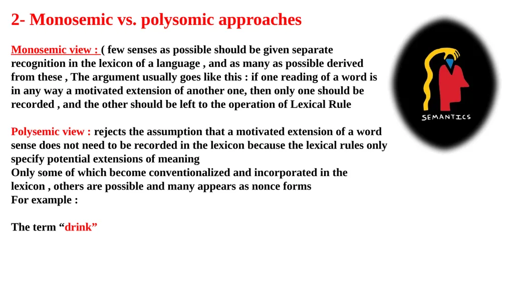 Words and their meanings Presented By Sanar - slide 19 of 26