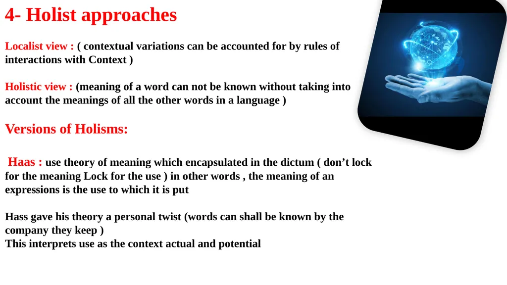Words and their meanings Presented By Sanar - slide 21 of 26