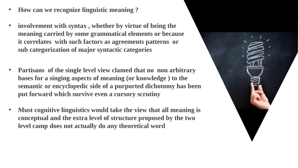 Words and their meanings Presented By Sanar - slide 18 of 26
