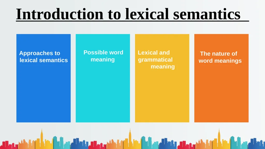 Words and their meanings Presented By Sanar - slide 2 of 26