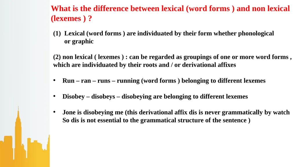 Words and their meanings Presented By Sanar - slide 6 of 26