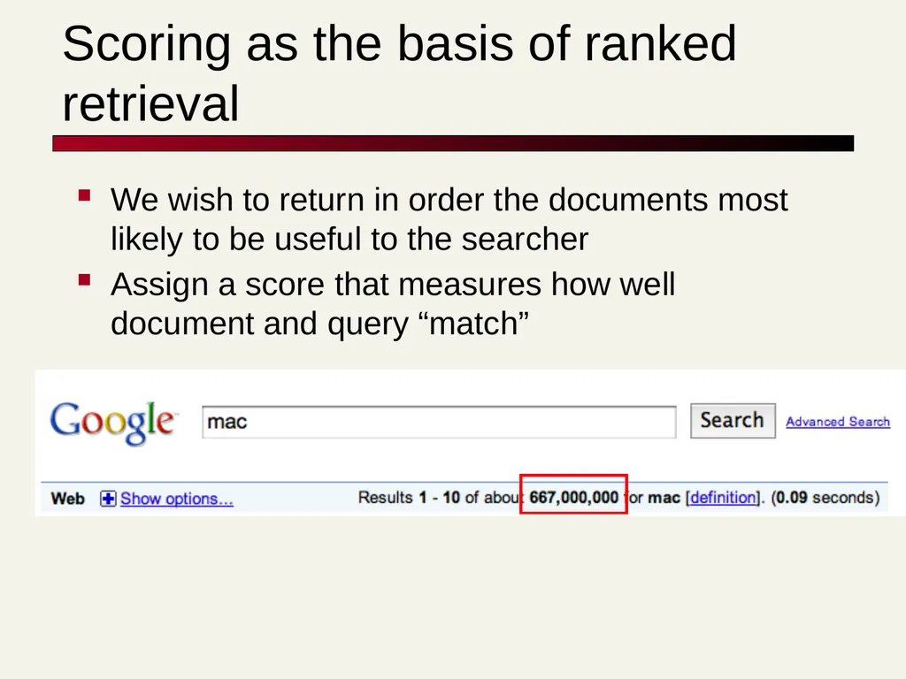 TF-IDF David Kauchak cs160 Fall 2009 adapted from: - slide 5 of 51