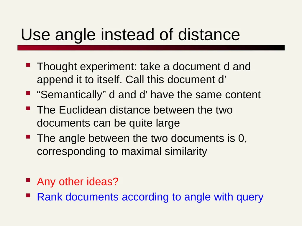 TF-IDF David Kauchak cs160 Fall 2009 adapted from: - slide 23 of 51