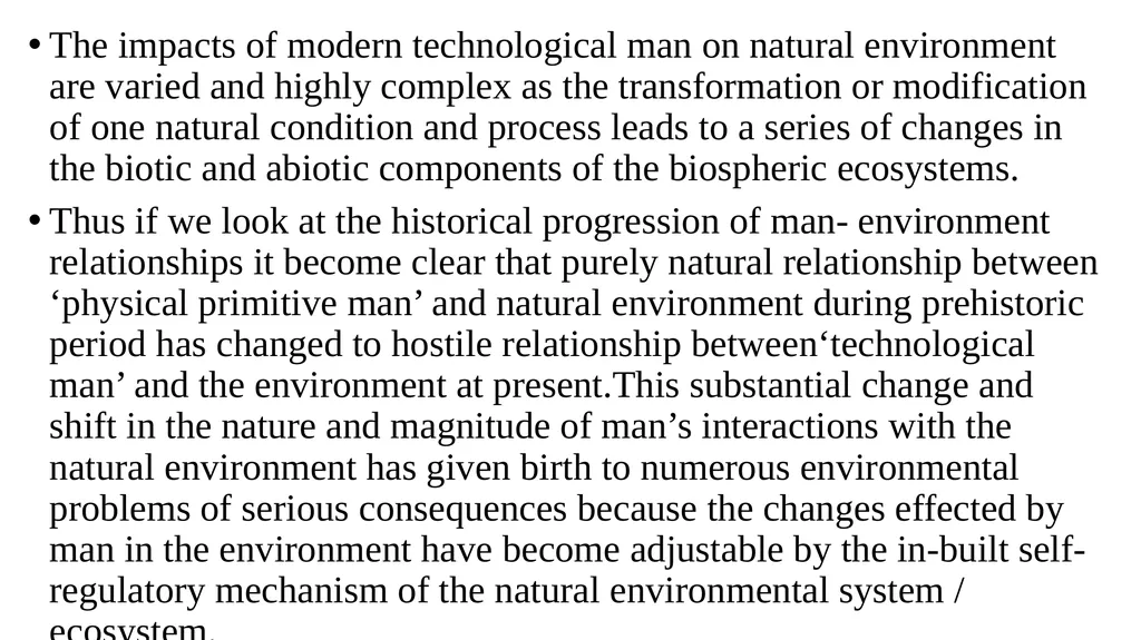 4th Semester Paper-4016 ENVIRONMENTAL GEOGRAPHY - slide 10 of 10