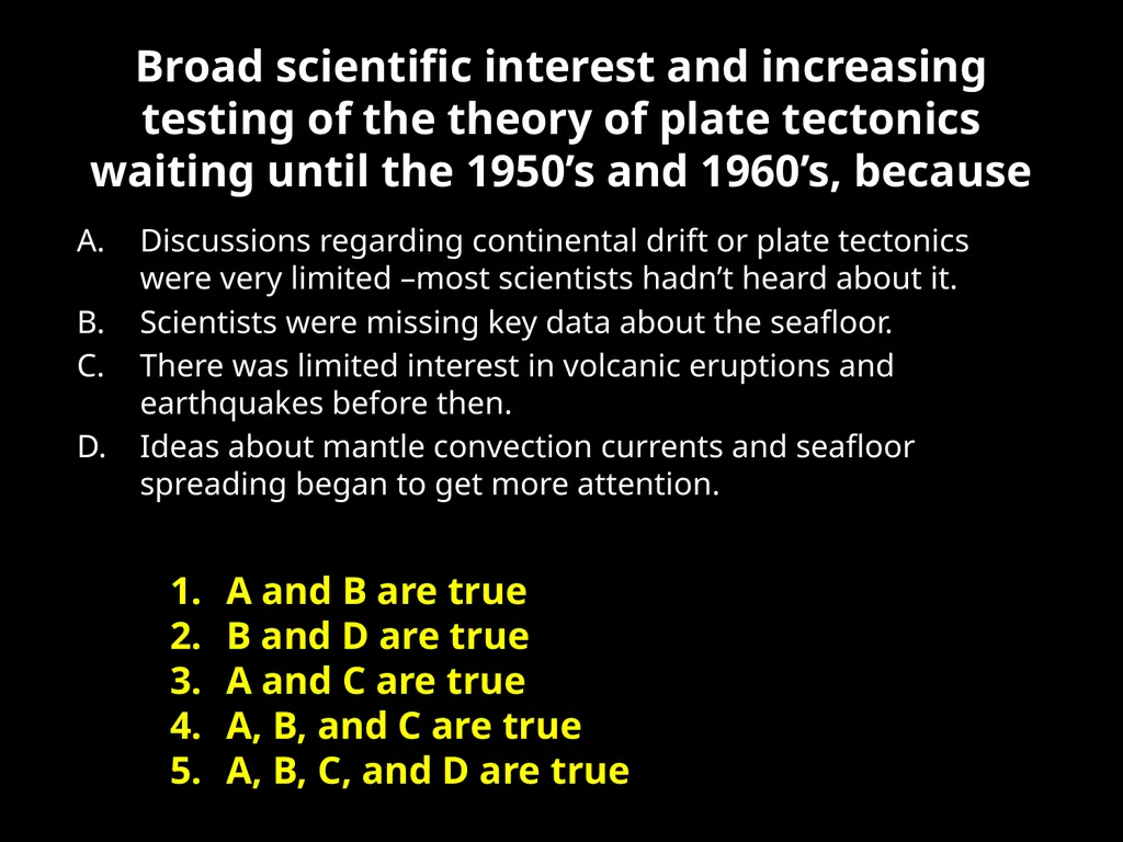 An Assessment: Think Pair Share Best procedures: - slide 6 of 7