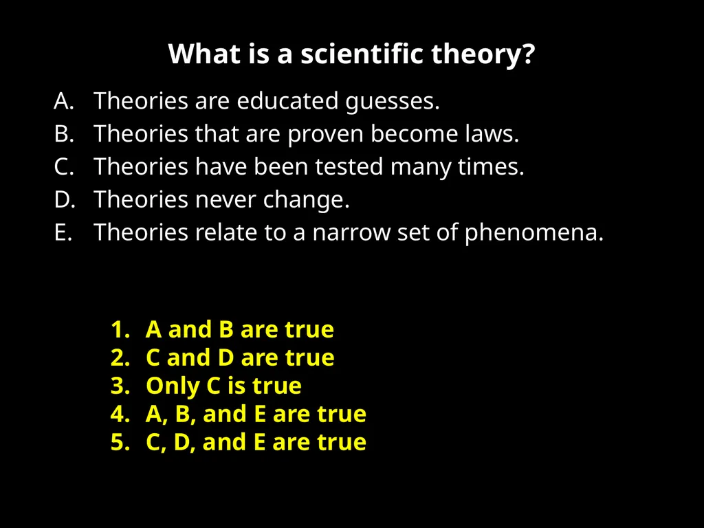 An Assessment: Think Pair Share Best procedures: - slide 7 of 7